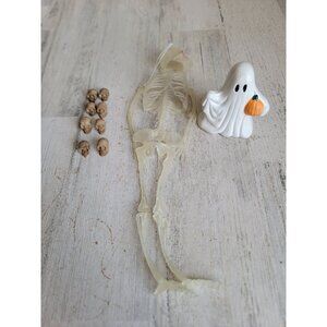 Halloween ghost skeleton skull home decor set figure hanging